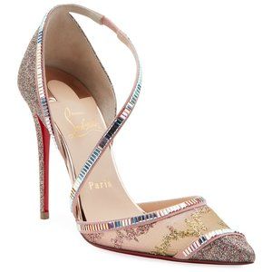 Christian Louboutin Chiara Diams Embellished Pumps